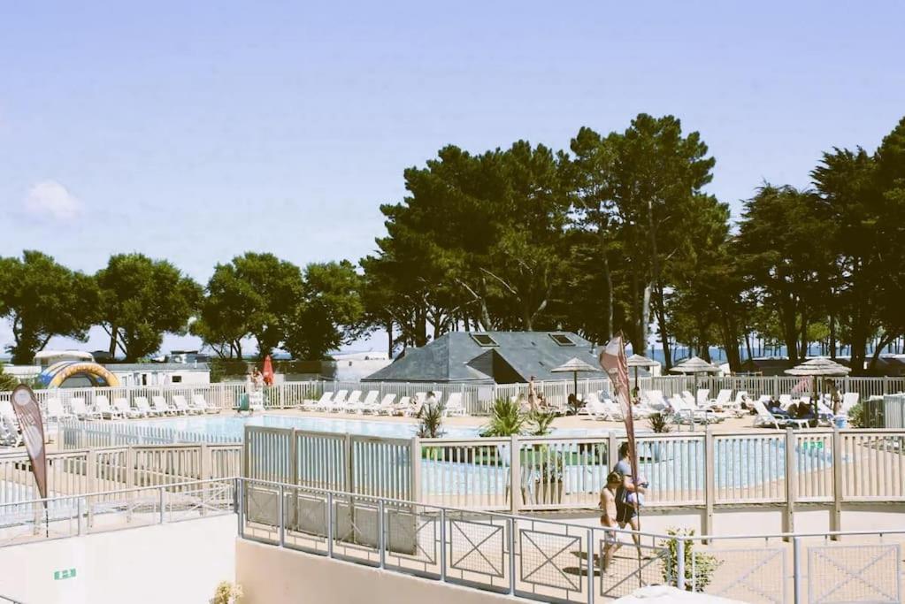 Mobil Home Cygne 85 Quiberon Exterior foto